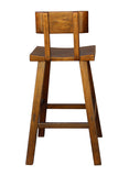 bar stool with back