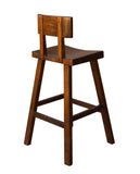 handmade wood stool