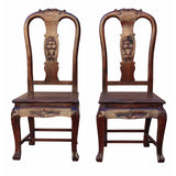 pair rosewood old Shanghai chair