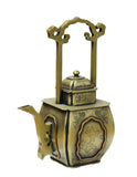 ancient metal bronze teapot