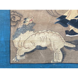 Large Chinese Canvas Art of Part of Sixteen Arhats with Guards Theme cs7163S