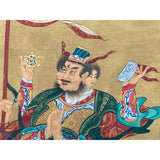 Large Chinese Canvas Art of The Three Great Emperor - Officials cs7164S