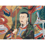 Large Chinese Canvas Art of The Three Great Emperor - Officials cs7164S