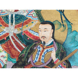 Large Chinese Canvas Art of The Three Great Emperor - Officials cs7164S