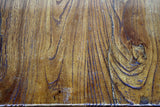 Rustic Handmade Chinese Raw Wood Rectangular Simple Stool Ottoman n212S