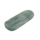 Light Green Standing Jade Kwan Yin - Bodhisattva - Goddess Of Mercy Jade Pendant n463S