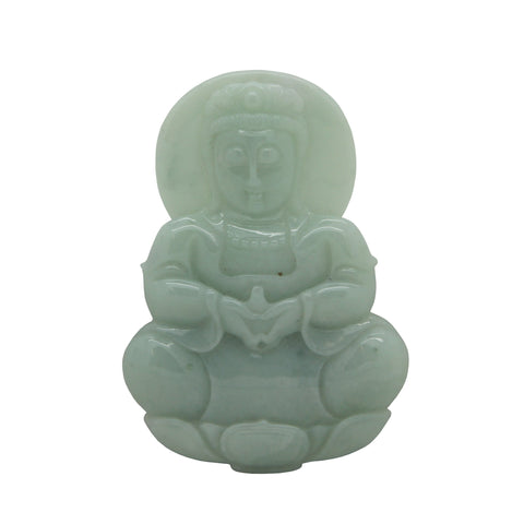 jade Kwan Yin - Bodhisattva -  goddess of mercy - goddess of compassion