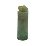 jade toad stamp with storage