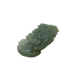jade pendant with flowers bird 