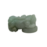 jade foo dog pendant 