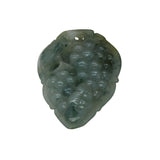 green jade grape pendant