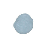 Carved White Jade Happy Buddha, Laughing Buddha Head Figure Bead (1 Piece) n557S