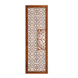 A Pair Chinese Distressed Geometric Pattern Screen Panel Divider cs7565S