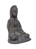 metal Kwan Yin - Bodhisattva -  goddess of mercy - goddess of compassion