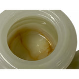 Handmade Chinese Natural Stone Round Bowl Container for Kitchen Storage and Living Room Decor ws1683S