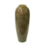 Handmade Tall Olive Green Marble Stone Flower Vase for Living Room Decor and Gift ws1721S