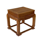 Chinese Oriental Huali Rosewood Phoenix Flower Motif Tea Side Table cs6984S