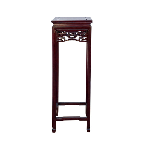 plant stand - pedestal stand - oriental flower stand
