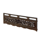 Chinese Vintage Relief Ancient Style Dragon Carving Wood Wall Art cs6060S