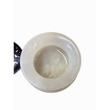 Experience Tranquility with this Handcrafted Natural White Marble Stone Incense Burner. ws1515S