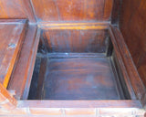 Chinese Rosewood Relief Foo Dog Carving Compound Cabinet sdc01S