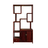 display cabinet - oriental curio cabinet. room divider