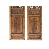 Set of 4 Vintage Chinese Eight Immortal Theme Wood Tall Panel Screen Divider cs6973S