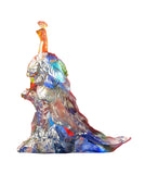 peacock statue