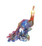 liuli glas bird statue
