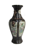 Chinese Antique 8 Immortals Handing Paint Porcelain Flower Vase wk2969S