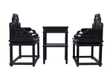 pair of Zitan chair