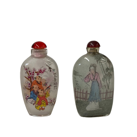 chinese glass snuff bottles