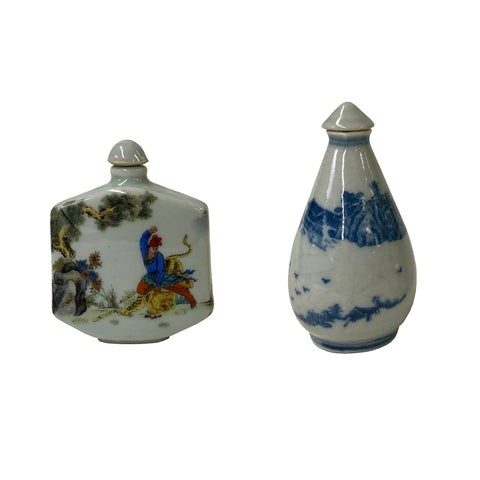 chinese porcelain snuff bottles