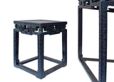 Ming Style Square Shape Zitan Wood Dining Table And Four Matching Stools AL205