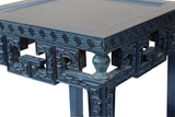 Ming Style Square Shape Zitan Wood Dining Table And Four Matching Stools AL205
