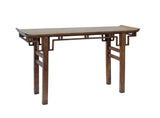 Huanghuali Wood Ming Style Simple Narrow Altar Table AL206