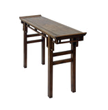Huanghuali Wood Ming Style Simple Narrow Altar Table AL206