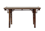 Huanghuali Wood Ming Style Simple Narrow Altar Table AL206