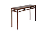 Huanghuali Wood Ming Style Zen Narrow Altar Table AL207