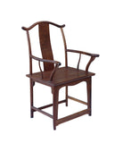 Ming Style Huanghuali Yokeback Armchair AL307