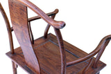 Ming Style Huanghuali Yokeback Armchair AL307