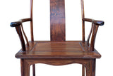 Ming Style Huanghuali Yokeback Armchair AL307