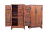 Pair Ming Style Huanghuali Drawers Storage Cabinets Armoire AL309