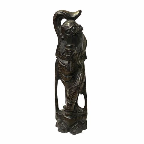 Zhang Guolao - Chinese Eight Immortals - Oriental Wood carved figure