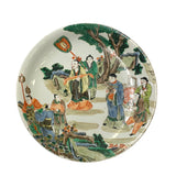 Chinese porcelain plate - oriental people theme plate