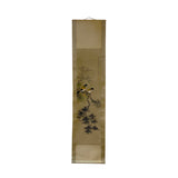 Chinese scroll painting - pine trees birds painting