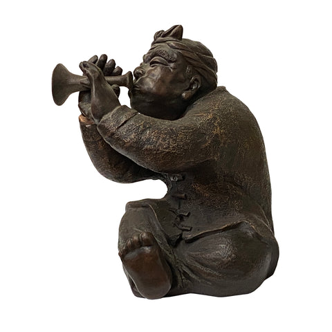 ceramic art figure - clay man figure