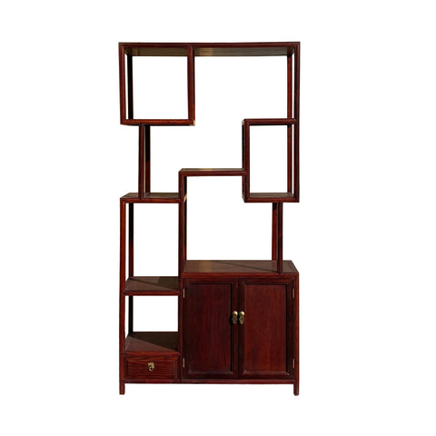 display cabinet - oriental curio cabinet. room divider