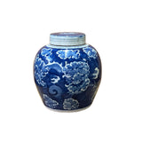 ginger jar  - blue white dragon jar