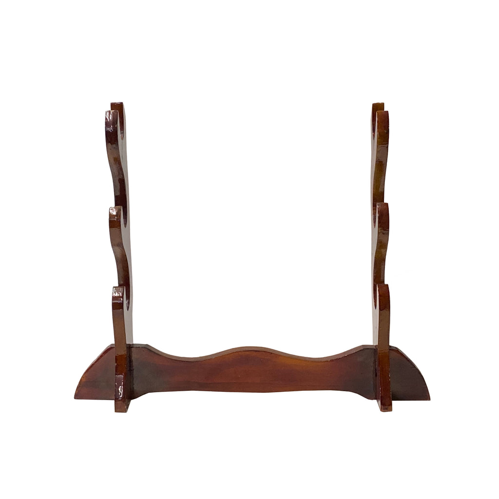 Chinese Reddish Brown Wood Horizontal Pen Brush Holder Display Rack ws2909S Chinese Reddish Brown Wood Horizontal Pen Brush Holder Display Rack ws2909S